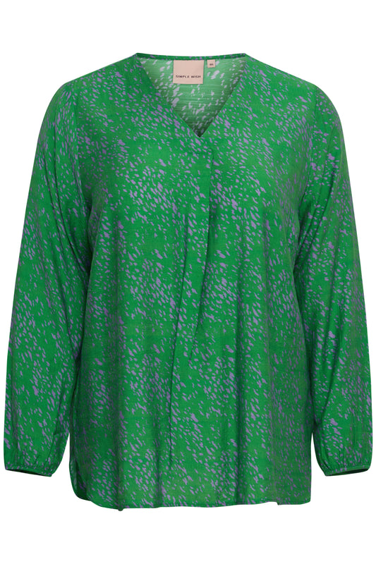 ARIANA BLOUSE IN GREEN
